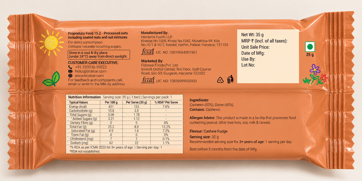 Assorted Tiffin Bars for Kids – Pack of 5