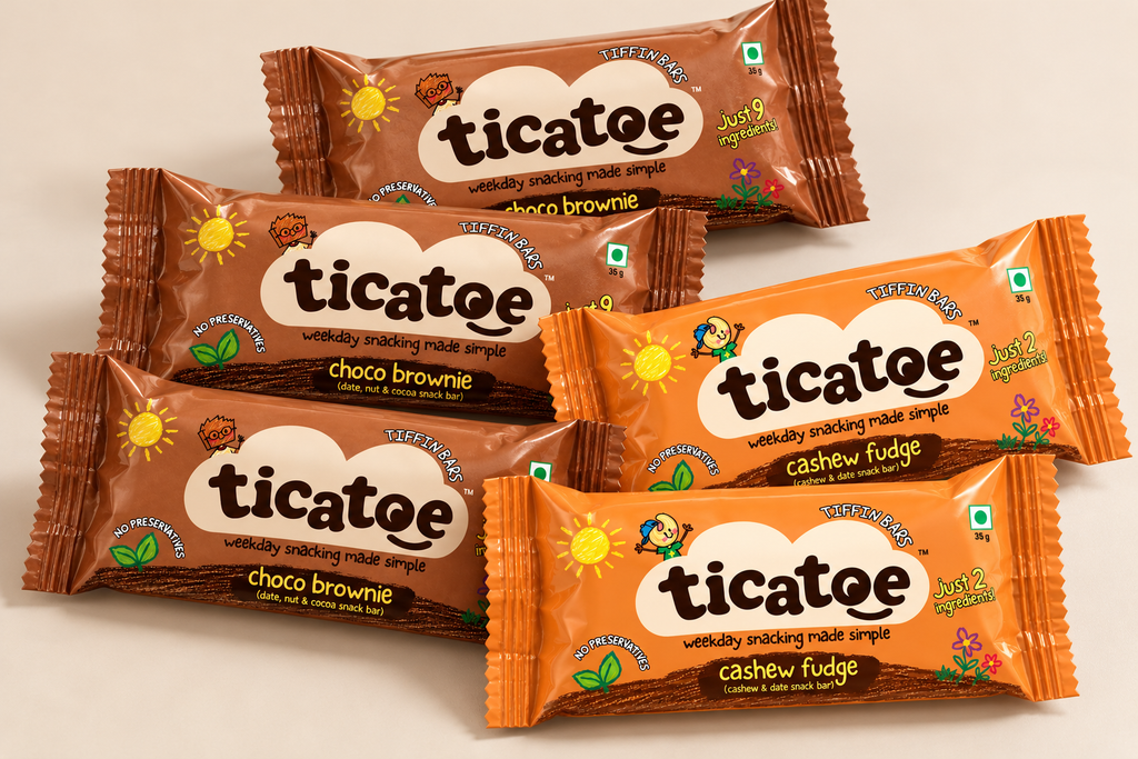 Assorted Tiffin Bars for Kids – Pack of 5
